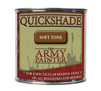 The Army Painter Quickshade Dip Soft Tone, Quickly Dipping and Shading Entire Wargaming Armies, Oil Wash for Miniature Figures, for Tabletop Roleplaying or Wargames, 250 ml (Soft Tone)