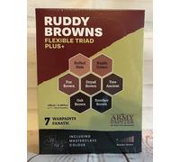 The Army Painter Ruddy Browns Flexible Triade Plus+ Fanatics Warpaint Set WP8089