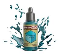 The Army Painter Speedpaint Caribbean Ocean 2.0, Single Acrylic Paint 18ml One-coat Painting Soloution For Fantasy Tabletop Miniatures Like Warhammer 40k and Dungeons And Dragons Figures