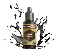 The Army Painter Speedpaint Dark Wood 2.0, Single Model Building Acrylic Paint, 18 ml, Single Layer Paint Solution for Fantasy Tabletop Miniatures Like Warhammer 40k Figures and DnD Miniatures