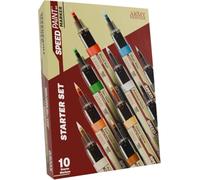 The Army Painter, Speedpaint Metallics Marker Set, 10 x 6 ml