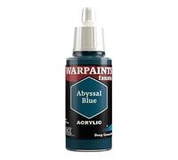 The Army Painter, Warpaints Fanatic Abyssal Blue Single Acrylics, Miniature Hobby Painting, Quality Paint for Miniature Wargaming