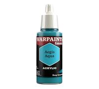 The Army Painter, Warpaints Fanatic Aegis Aqua Single Acrylics, Miniature Hobby Painting, Quality Paint for Miniature Wargaming