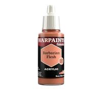 The Army Painter, Warpaints Fanatic Barbarian Flesh, 18ml Acrylic Paint | High-Coverage Acrylic Paint for Miniature Model Painting, Warhammer & DnD