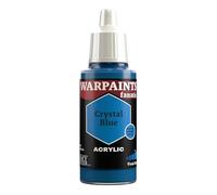 The Army Painter, Warpaints Fanatic Crystal Blue Single Acrylics, Miniature Hobby Painting, Quality Paint for Miniature Wargaming