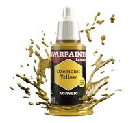 The Army Painter Yellows & Oranges Warpaints Fanatic 18ml Acrylic Paints (Daemonic Yellow)