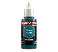 The Army Painter, Warpaints Fanatic Deep Azure Single Acrylics, Miniature Hobby Painting, Quality Paint for Miniature Wargaming
