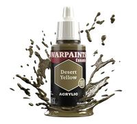 The Army Painter, Warpaints Fanatic Desert Yellow Single Acrylics, Miniature Hobby Painting, Quality Paint for Miniature Wargaming