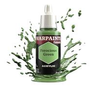 The Army Painter - Warpaints Fanatic Single Acrylic Paint - Ferocious Green - Miniature Hobby