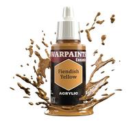 The Army Painter, Warpaints Fanatic Fiendish Yellow Single Acrylics, Miniature Hobby Painting, Quality Paint for Miniature Wargaming