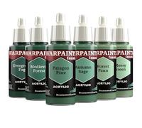 The Army Painter, Warpaints Fanatic Flexible Triad: Cool Greens, 6 x 18ml