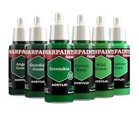 The Army Painter, Warpaints Fanatic Flexible Triad: Deep Greens, 6 x 18ml
