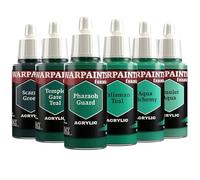 The Army Painter, Warpaints Fanatic Flexible Triad: Turquoises, 6 x 18ml