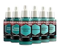 The Army Painter, Warpaints Fanatic Flexible Triad: Turquoises, 6 x 18ml