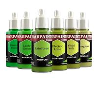 The Army Painter Warpaints Fanatic Flexible Triad: Vibrant Greens, 6 x 18ml