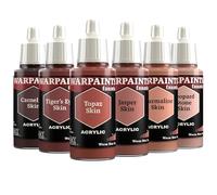 The Army Painter, Warpaints Fanatic Flexible Triad: Warm Skin Tones, 6x18ml
