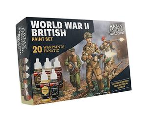 The Army Painter - Warpaints Fanatic Historical - WWII British 20x Paint Set