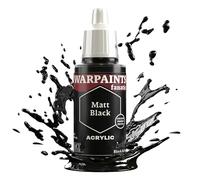 The Army Painter - Warpaints Fanatic Matt Black Single Acrylic Paint - Miniature Hobby Painting