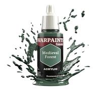 The Army Painter, Warpaints Fanatic Medieval Forest, 18ml Acrylic Paint | High-Coverage Acrylic Paint for Miniature Model Painting, Warhammer & DnD