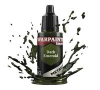 The Army Painter, Warpaints Fanatic Metallics Dark Emerald Single Acrylics, Miniature Hobby Painting, Quality Paint for Miniature Wargaming