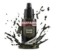 The Army Painter, Warpaints Fanatic Metallics Death Metal Single Acrylics, Miniature Hobby Painting, Quality Paint for Miniature Wargaming