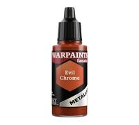 The Army Painter, Warpaints Fanatic Metallics Evil Chrome Single Acrylics, Miniature Hobby Painting, Quality Paint for Miniature Wargaming