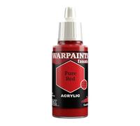 The Army Painter, Warpaints Fanatic Pure Red Single Acrylics, Miniature Hobby Painting, Quality Paint for Miniature Wargaming
