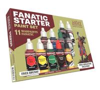 The Army Painter Warpaints Fanatic Range Starter Paint Set (11 Colours) - WP8066