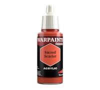 The Army Painter, Warpaints Fanatic Sacred Scarlet Acrylics, Miniature Hobby Painting, Quality Paint for Miniature Wargaming