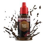 The Army Painter, Warpaints Fanatic Washes Sepia Tone Single Acrylics, Miniature Hobby Painting, Quality Paint for Miniature Wargaming
