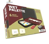 The Army Painter, Wet Palette, For 20 x 20 x 10 x 5 cm, Red Black Normal Size