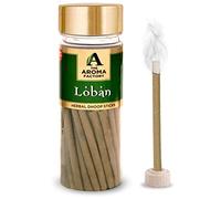 The Aroma Factory Loban Dhoop Batti Sticks, Long Lasting Fragrance for Home, Natural & Herbal Dhoop for Pooja with Dhoop Stand Holder, Zero Charcoal & Low
