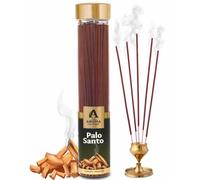 The Aroma Factory Palo Santo Incense Sticks - 100% Herbal, Zero Charcoal, Long Lasting Natural Fragrance, Meditation, Aromatherapy & Stress Relief Incense Sticks For Home & Spa (100G)