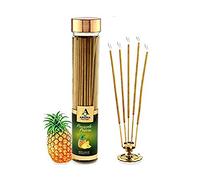 The Aroma Factory Pineapple Passion Incense Sticks - 100% Herbal, Zero Charcoal, Long Lasting Natural Fragrance, Meditation, Aromatherapy & Stress Relief Incense Sticks For Home & Spa (100G)
