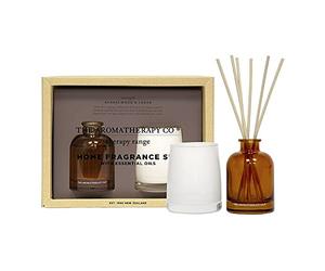 The Aromatherapy Co Therapy Candle & Reed Diffuser Gift Set - Strength