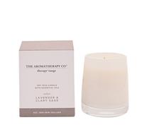 The Aromatherapy Company Relax Therapy Candle - Lavender & Clary Sage 80G In White White One Size
