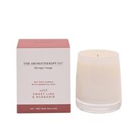 The Aromatherapy Company Uplift Therapy Candle - Sweet Lime & Mandarin 80G In White White One Size