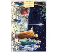 The Arrival of the Three Kings at Bethlehem, Audrey Tarrant Christmas Cards, A6 Size, Pack of 5, White Envelopes, 149mm x 105mm, Traditional Greeting
