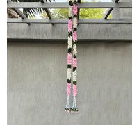 THE ART BOX 5 feet Artificial Hanging Flowers Vine Pink Silk Gajra Garland for Wedding, Diwali Decoration Floral Arch Party Garden Home Decor (2 Pc)