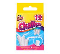 THE ART BOXARTBOX Chalks in Hanging Box - White (Pack of 12), 1208