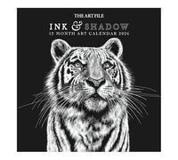 The Art File - 2026 Square Wall Calendar 30 x 30 cm - Ink & Shadow Art