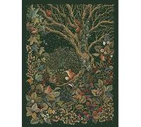 The Art File Christmas Advent Calendar. Secret Garden. Large Traditional Advent Calendar With Envelope