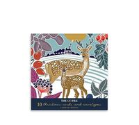 The Art File - Christmas Guests - Christmas Card Wallet - 10 Cards, 2 Designs