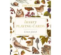 The Art File Luxury Playing Cards Nature Illustrated Flora and Fauna - Linen Finish