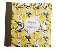The Art File - Oranges & Lemons Hardback Address & Birthday Book