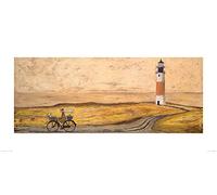 The Art Group "A Day of Light Sam Toft Art Print, Multi-Colour, 50 x 100 x 1.3 cm