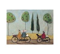 The Art Group A Nice Day For It Sam Toft Art Print, Paper, Multi-Colour, 40 x 50 x 1.3 cm