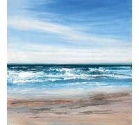 The Art Group (All About the Sea Canvas Print, Multi Coloured, 30 x 30cm