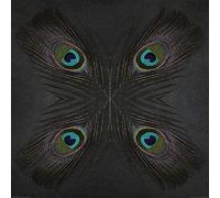 The Art Group "Alyson Fennell Peacock Feather Star Paper Art Print, Multi-Colour, 60 x 60 x 1.3 cm