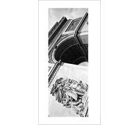 The Art Group Arc de Triomphe, Paris Amy Gibbings Art Print, Paper, Multi-Colour, 50 x 100 x 1.3 cm